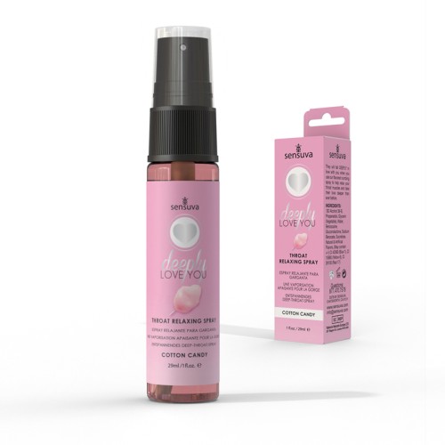 Sensuva Spray Relajante para la Garganta Deeply Love You