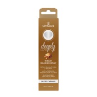 Spray Relajante para la Garganta Sensuva Deeply Love You Caramelo Salado 1 oz