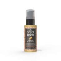 Gel de Masaje Edible Sensuva HandiPop de Naranja Creamsicle 2 oz.