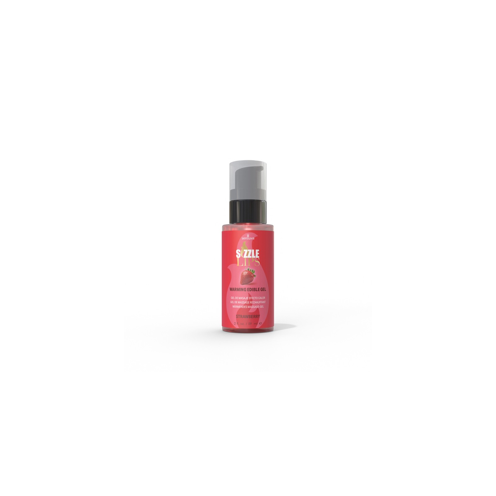 Gel Calentador Comestible Sizzle Lips Sensuva