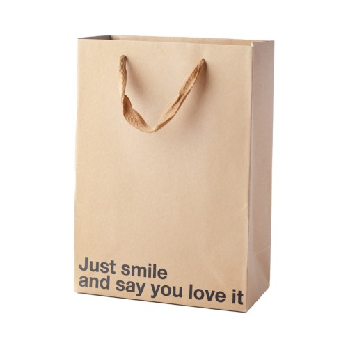 Bolsas de Regalo Sarcásticas Just Smile 3pk - Perfectas para Regalos de Broma