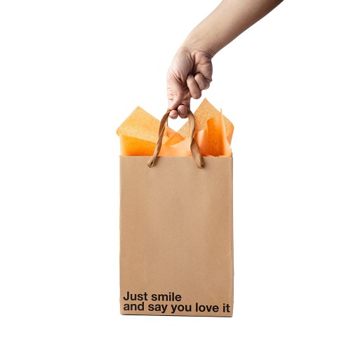 Bolsas de Regalo Sarcásticas Just Smile 3pk - Perfectas para Regalos de Broma