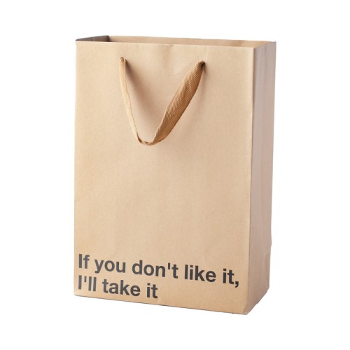 Snarky Gift Bags If You Don't Like This 3-Pack