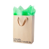 Snarky Gift Bags Literally The Least 3pk