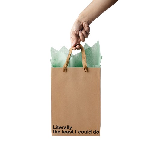 Bolsas de Regalo Sarcásticas Literalmente Lo Menos 3pk