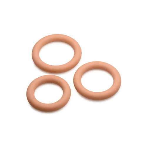 Jock Silicone Cock Ring 3-Piece Set for Enhanced Pleasure