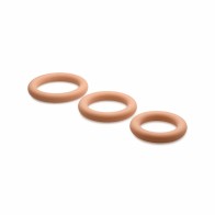 Jock Silicone Cock Ring 3-Piece Set for Enhanced Pleasure