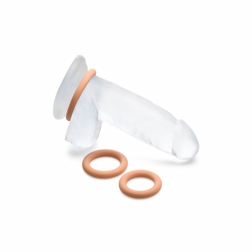 Jock Silicone Cock Ring 3-Piece Set for Enhanced Pleasure