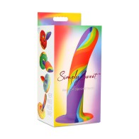 Dildo de Silicona Arcoiris Simply Sweet