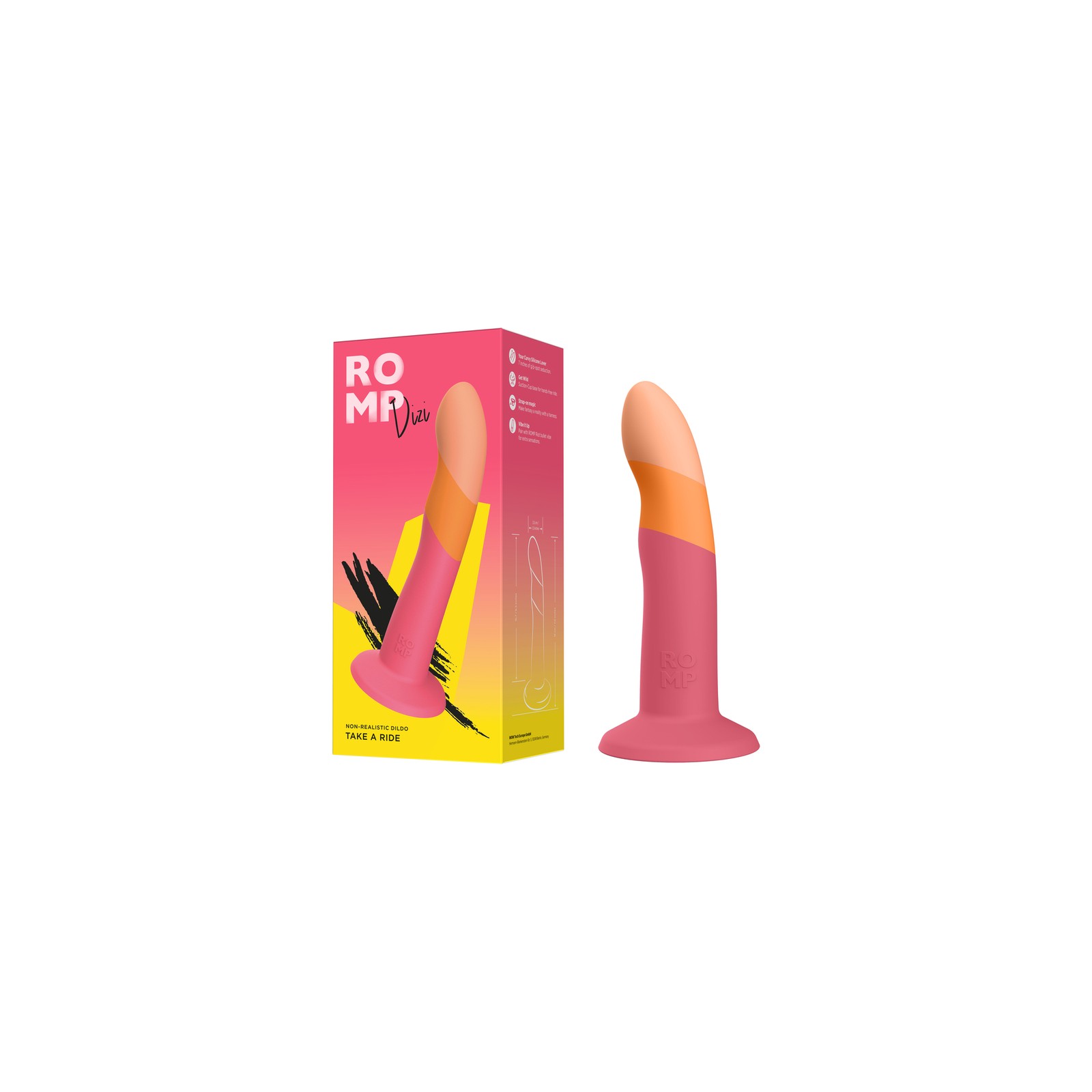 ROMP Dizi - Vibrador Curvado Punto P-G