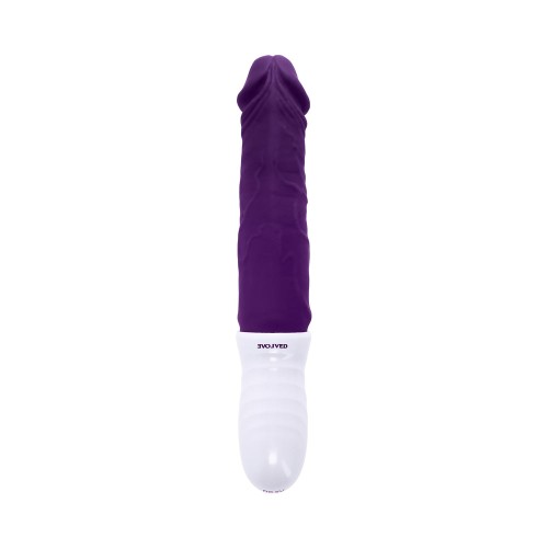 Evolved Plum Thrust Rechargeable Vibrator