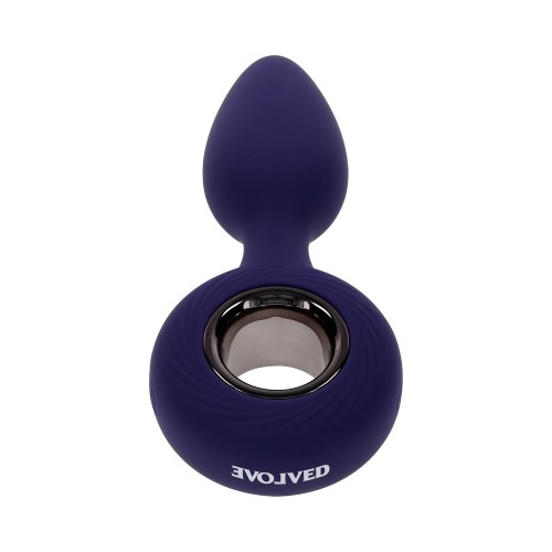 Plug Vibrador Evolved My Precious Morado