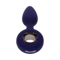 Plug Vibrador Evolved My Precious Morado