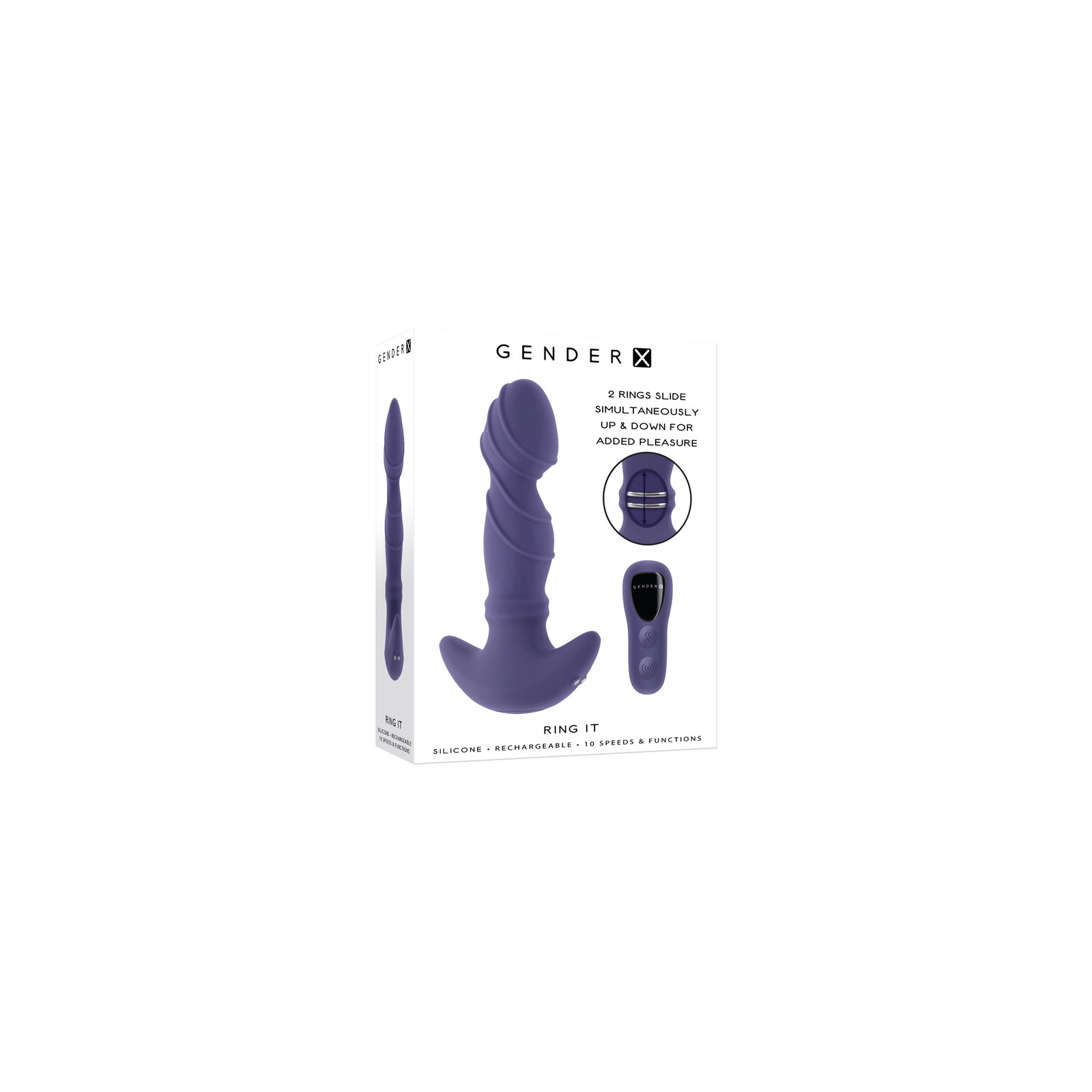 Gender X Ring It Morado Juguete Vibrante