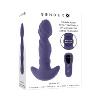 Gender X Ring It Morado Juguete Vibrante