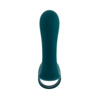 Playboy Multi Play Finger Vibrator - Deep Teal