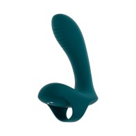 Playboy Multi Play Finger Vibrator - Deep Teal