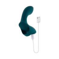 Playboy Multi Play Finger Vibrator - Deep Teal