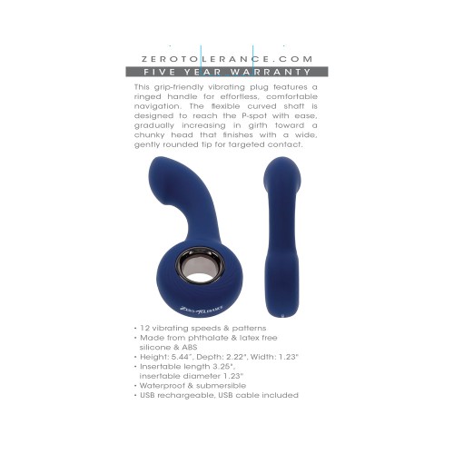 Zero Tolerance The Reach Vibrator Plug