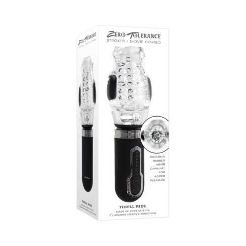 Zero Tolerance Thrill Ride Stroker Black/Clear