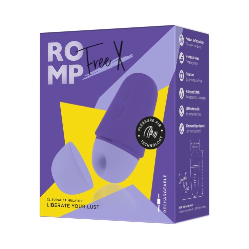 ROMP Free X Clitoral Stimulator - Pleasure Air Technology