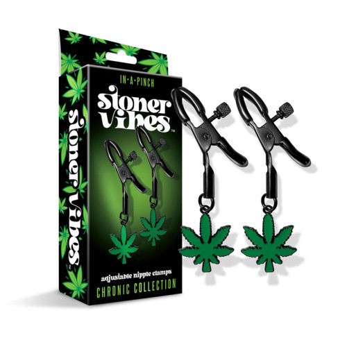 Pinzas Ajustables para Pezones Stoner Vibes - Divertidas y Funcionales