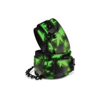 Stoner Vibes Glow in the Dark Ankle Cuffs