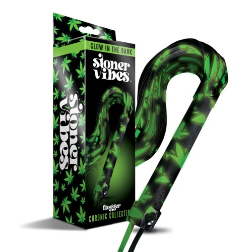 Flogger que Brilla en la Oscuridad Stoner Vibes - Perfecto para Juegos Sensoriales