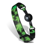 Stoner Vibes Chronic Glow in the Dark Ball Gag