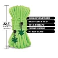 Stoner Vibes Glow in the Dark Rope 32 ft