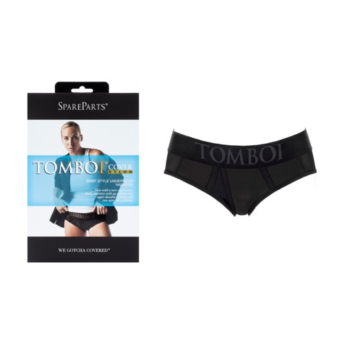 Arnés Tipo Breve SpareParts Tomboi XL Negro