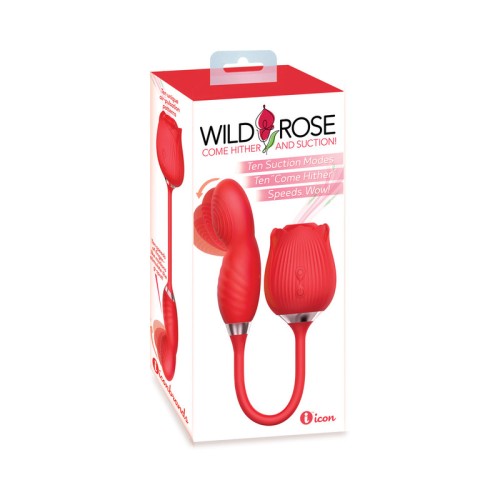 Wild Rose Vibrador Succión y Movimiento de Mano - Placer Versátil