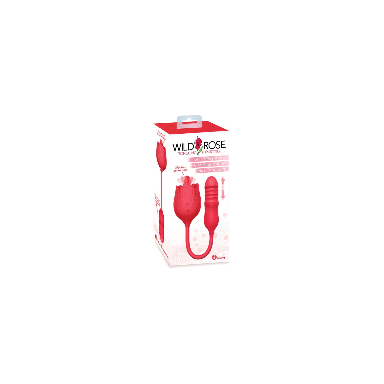 Wild Rose Lick and Thrust Suction Vibe