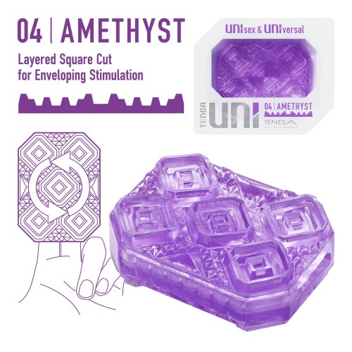 Tenga Uni Amethyst Pleasure Item