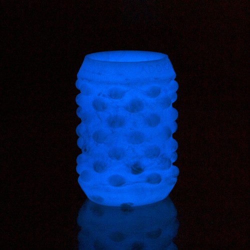 Addiction Glow-in-the-Dark Reversible Silicone Stroker - Exciting 2-in-1 Pleasure