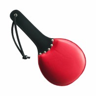 Pádel de Cuero Acolchado Rouge para Juegos Íntimos