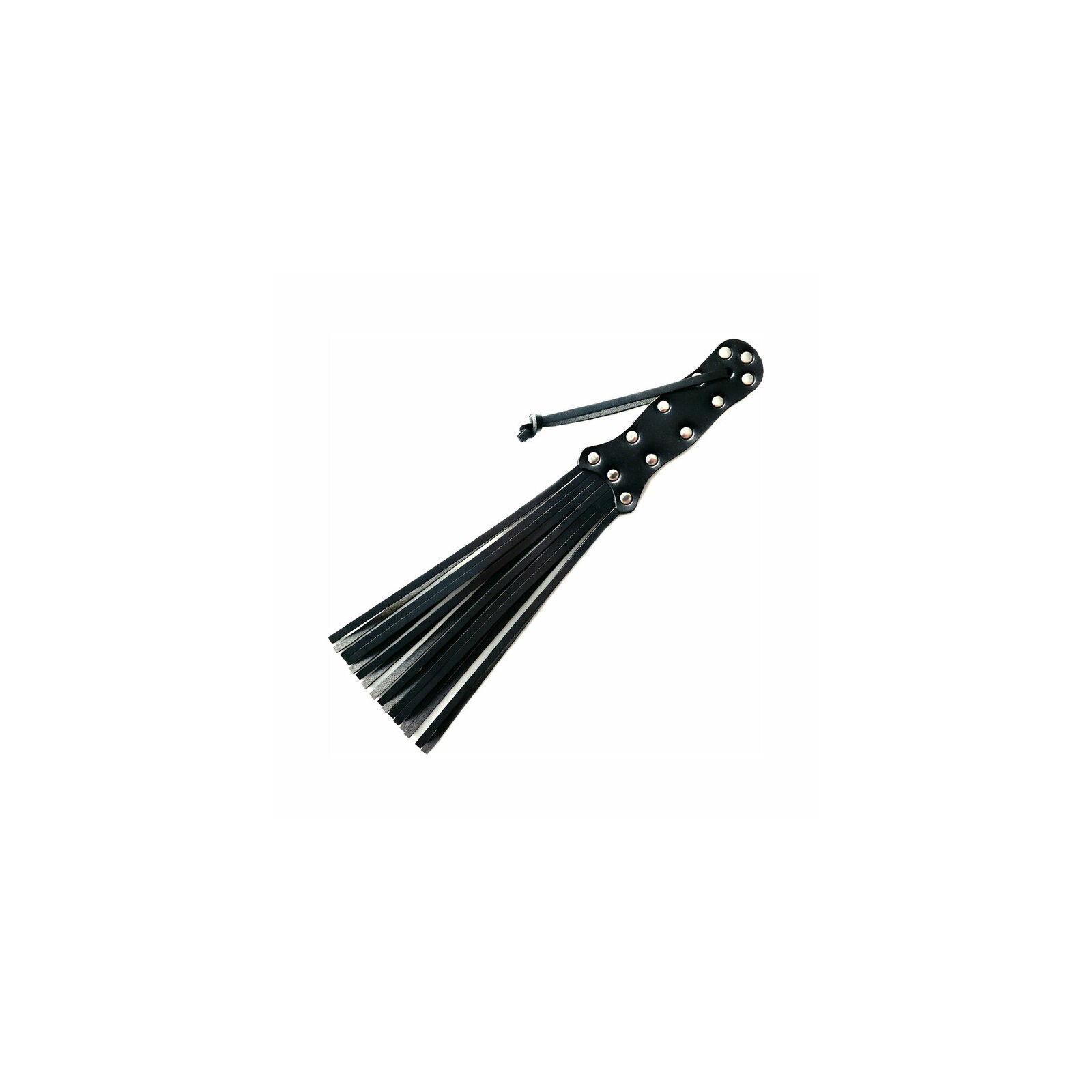 Rouge Leather Spiral Paddle Black