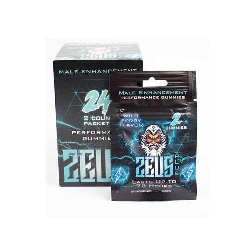 Zeus Plus Wildberry Male Supplement Gummies