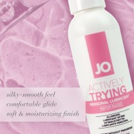 JO Actively Trying Paraben-Free Water-Based Lubricant