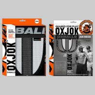 Oxballs Oxjok Airmesh Swagger Slider-Strap Jock Ice White Large