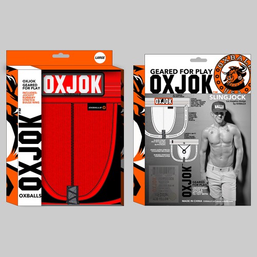 Jock Red Hot Oxballs Oxjok con Correa Deslizante