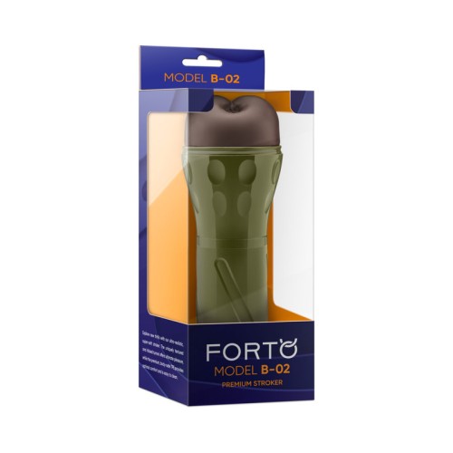 Forto Model B-02 Dark Stroker for Ultimate Pleasure