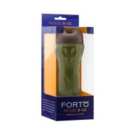 Masturbador Oscuro Modelo B-02 de Forto para Placer Máximo