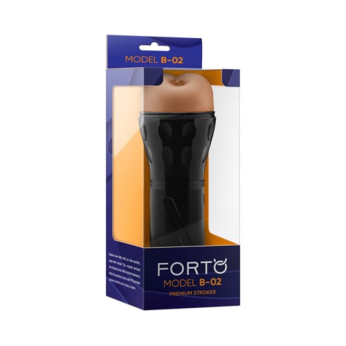 Forto Model B-02 Tan Stroker - Ultimate Pleasure