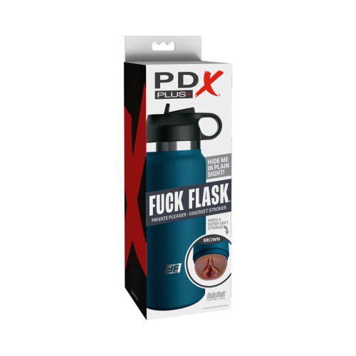 PDX Plus Fuck Flask Discreet Stroker Blue - Buy Now