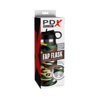 PDX Plus Fap Flask Happy Camper Masturbador Discreto Camo Frosted