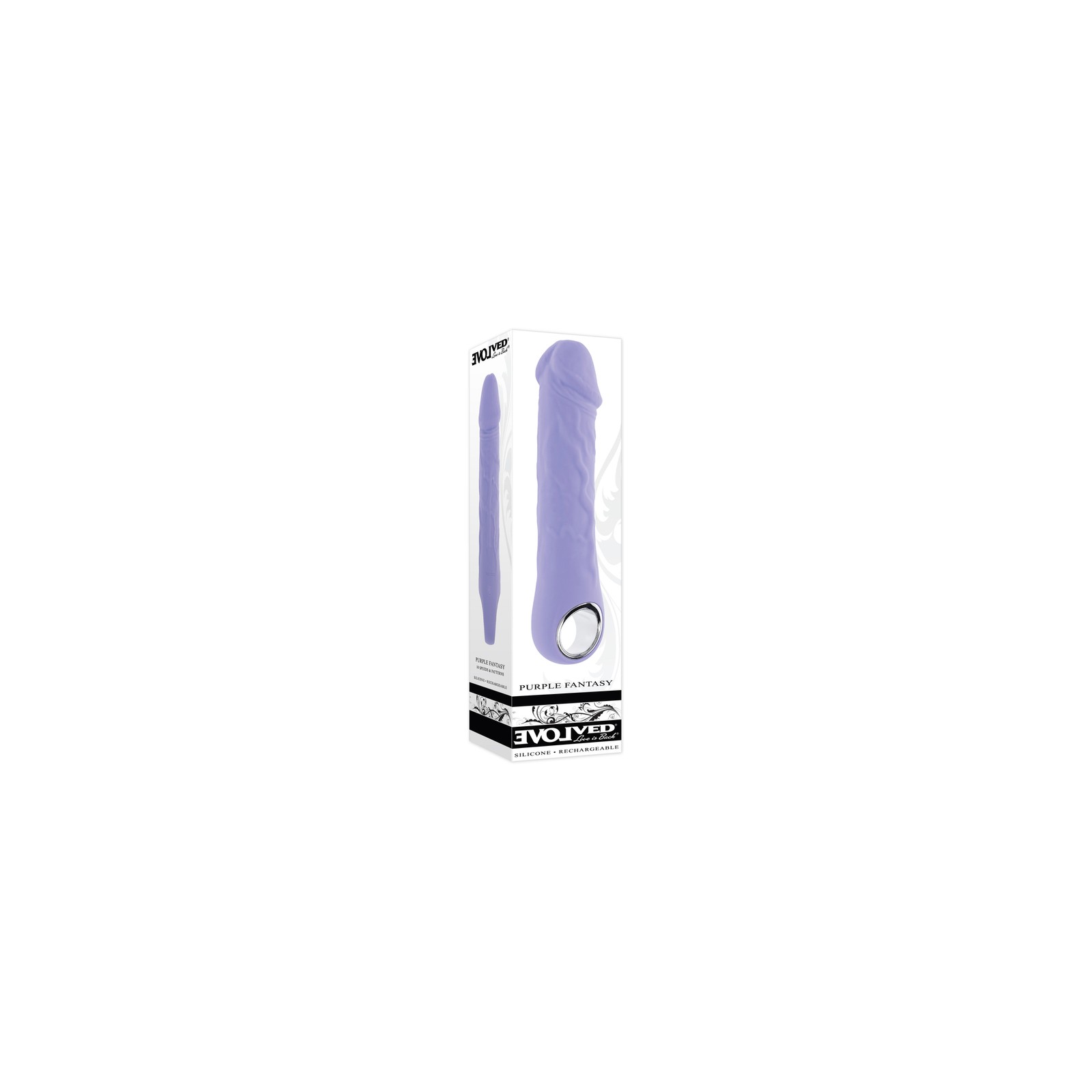 Evolved Purple Fantasy Vibrador Recargable de Silicona