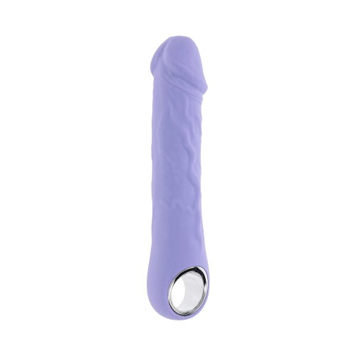 Evolved Purple Fantasy Rechargeable Vibrator Silicone