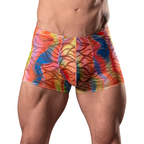 Male Power Your Lace or Mine Pouch Short Multicolor S