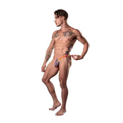 Male Power Your Lace Or Mine Bong Thong - Stylish & Comfortable